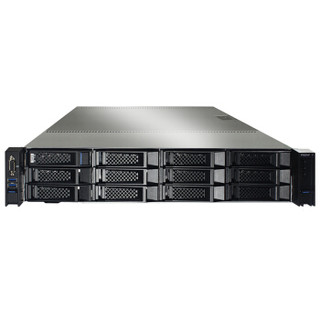 浪潮（INSPUR）NF5270M5 2U机架服务器 （至强银牌4210*2/8*16GB/4*4TB SATA/RS0820P/2*550W)改配