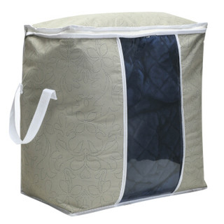 空间优品 复合不织布收纳袋可视棉被整理袋 大号3只装