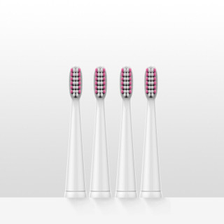拜尔 电动牙刷头 4支装 精准清洁型 适配成人 A9粉色