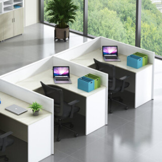 奈高办公桌屏风位隔断办公位财务隔断员工隔断组合职员位f型三人位