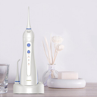 罗曼 冲牙器洗牙器水牙线 口腔护理便携式充电多模式洗牙机 W3
