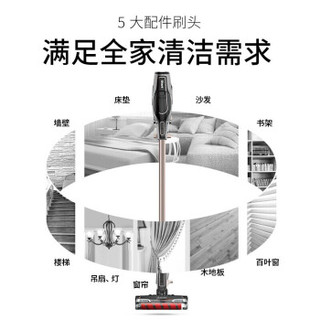 Shark鲨客吸尘器S1手持折叠家用除螨无线双刷头大功率吸尘器