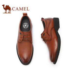 骆驼（CAMEL） 柔软舒适时尚百搭正装皮鞋男 A932598040 黄色 38