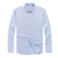 韦路堡（VLOBO word）VL100333 工作服、衬衫/长袖衬衫/工作衬衫/定制产品 蓝灰色 XXXL