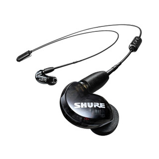 SHURE 舒尔 SE215-BT2 入耳式挂耳式蓝牙耳机 黑色