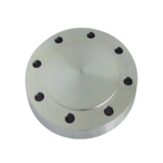 龙成金盛304不锈钢法兰盲板堵片氩氧炉锻10公斤压力法兰盖dn6525寸