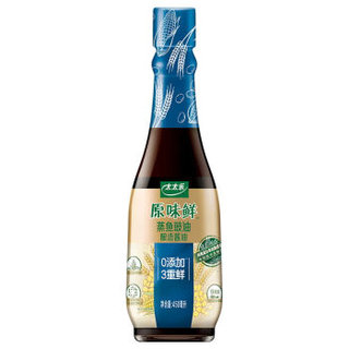 太太乐 生抽 原味鲜 蒸鱼豉油 零添加防腐剂  450ml 厨房清蒸 雀巢出品