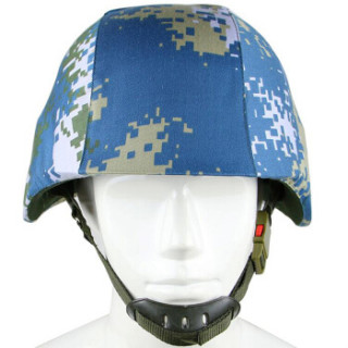 迷彩头盔罩m88布套防暴训练97港式战术防护部分队头盔 海洋数码(头盔