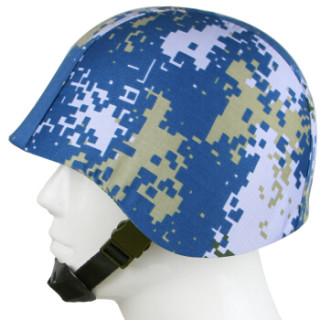 迷彩头盔罩m88布套防暴训练97港式战术防护部分队头盔 海洋数码(头盔