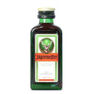 野格（Jagermeister）利口酒 德国 洋酒 野翻天游戏礼盒版 20ml*24