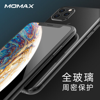 摩米士（MOMAX）苹果11ProMax钢化膜iPhone11ProMax3D曲面全屏玻璃膜6.5英寸 黑色