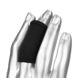 NIKE耐克飞人AJ篮球护指 运动护具 指关节护指套 手指扭伤护具JKS03010 SL 黑色两只装