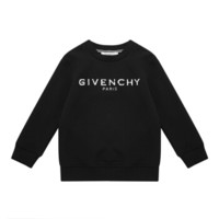 GIVENCHY KIDS 纪梵希 奢侈品童装 19秋冬新款 男童黑色混纺上衣 H25145/09B 6A/6岁/114cm