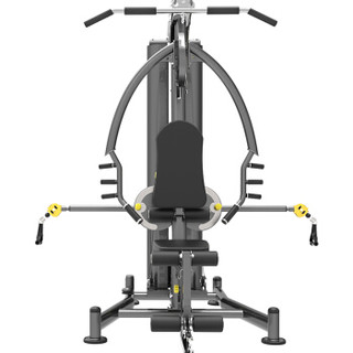 驰尚 GM9108T 综合训练器轻商用组合健身器材力量训练器械健身房大型商用器材铸铁配重蹬腿机 单人站