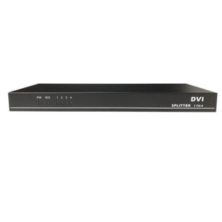 信特安 XTA-DVI0104 DVI分配器1分4  4口高清1进4出视频1分4   1分4DVI分屏器