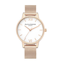 OLIVIA BURTON 奥利·维亚布顿 White Dial Midi Dial系列 OB16DE10 女士石英手表