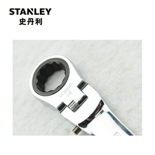 史丹利（STANLEY）19mm 公制精抛光活头棘开两用快扳 91-909-1L-22