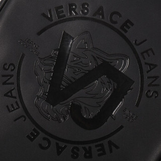 VERSACE JEANS 范思哲 19春夏新款 男士黑色聚酯纤维字母LOGO单肩斜挎包E1YTBB02 70891 899