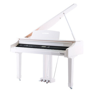 皇玛（HUANGMA）三角钢琴 商用小三角 HD-W086 白色