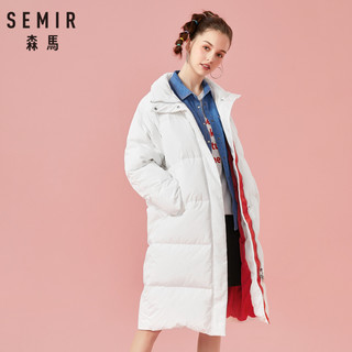 Semir 森马 19078132333 男女情侣中长款羽绒服