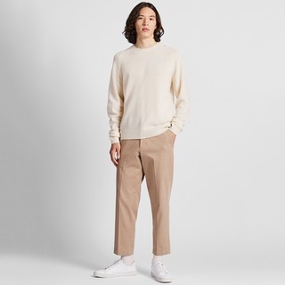 UNIQLO 优衣库 419198 男士羊仔毛圆领针织衫