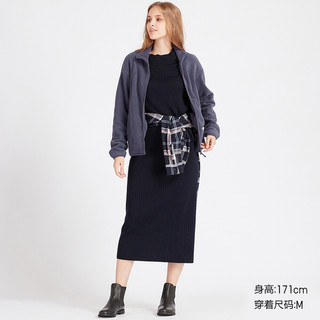 UNIQLO 优衣库 418447 女士摇粒绒拉链茄克