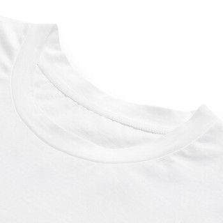 设计师品牌 M essential 网纱字母棉质T恤 白色 34