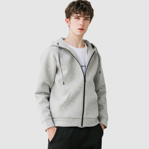 magicpower 男装外套男子时尚运动健身春秋针织外套新款休闲男士拉链