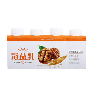 蒙牛 冠益乳 燕麦核桃 250g*4 风味发酵乳酸奶