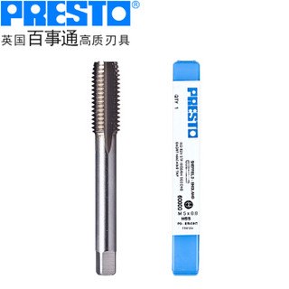 百事通（PRESTO）进口高速钢丝攻M60X5.5公制直槽手用机用丝锥