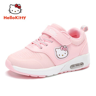 HELLOKITTY 童鞋女童运动鞋 时尚休闲跑步鞋 K8536819粉色28