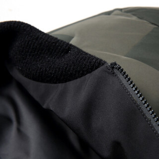 凯撒KAISER 秋冬季韩版男士短款加厚品牌羽绒服休闲时尚外套KSYR88317 绿色 190