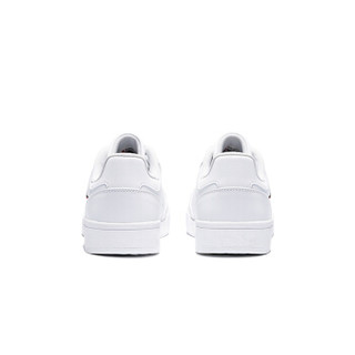 乔丹 男鞋潮流休闲运动情侣板鞋小白鞋 XM3590512 白色/黑色 45