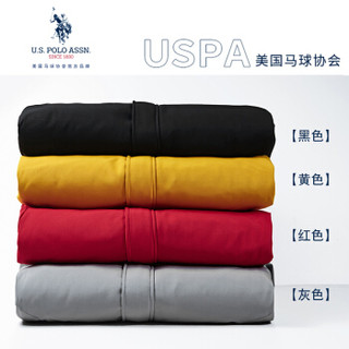 U.S. POLO ASSN.羽绒服男士2019秋冬新款连帽男款青年纯色时尚立领休闲外套男潮 6194117009 灰色 4XL