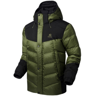 商品凯乐石(kailas) 男款nasa两面穿羽绒服 kg310225 灰湖绿/黑色 m