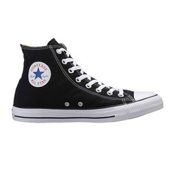 匡威 Converse All Star系列 经典款帆布鞋 男女情侣款 M9160C 黑色高帮 39.5