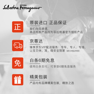 Salvatore Ferragamo 菲拉格慕 经典款男士黑色牛皮革皮带 0715890_C  _ 95