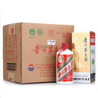 MOUTAI 茅台 飞天茅台 2017年 53%vol 酱香型白酒 500ml*6瓶 整箱装