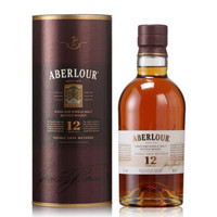 「京东快运」亚伯乐 (Aberlour) 雅伯莱 高地单一麦芽苏格兰威士忌原装进口洋酒 亚伯乐12年双桶700ml