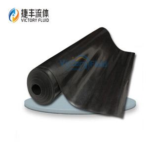 JF/ 捷丰氯丁橡胶板工业耐油密封胶板宽1000*厚1.0mm（长约35.7m）  50KG/卷  可定制