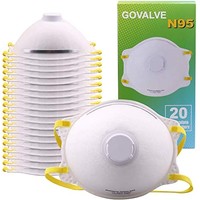 中亚Prime会员：GOVALVE N95 一次性带阀防护口罩 20件装