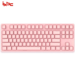 ikbc C200 机械键盘   87键 原厂cherry轴 樱桃轴 粉色