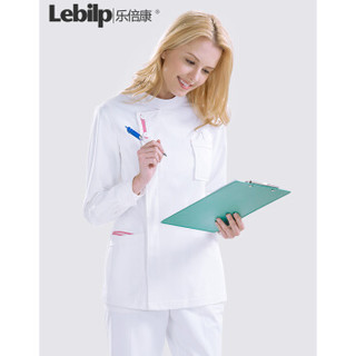 乐倍康（Lebilp）白大褂长短袖男女医生服实验服护士服医院工作服 女款长袖 XXXL