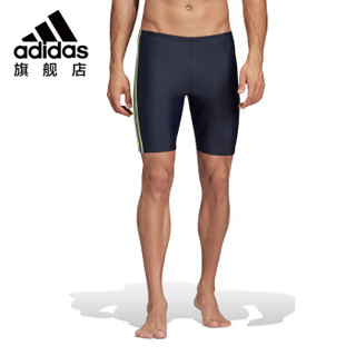 阿迪达斯 adidas 男士及膝泳裤 速干五分抗氯齐膝游泳裤 2XL DP7544