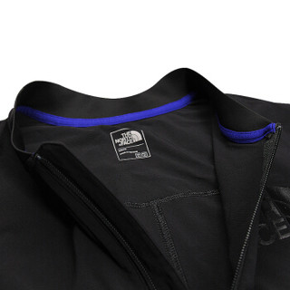 北面 The North Face 透气防风可打包户外运动舒适男皮肤衣外套NF0A3V7C JK3（黑色） XL