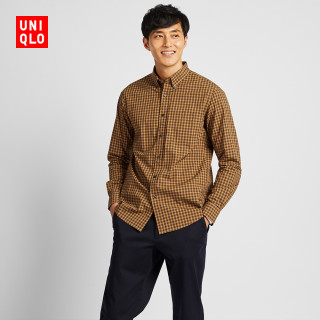 UNIQLO 优衣库 421173 男士格子衬衫