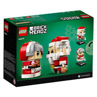 LEGO 乐高 BrickHeadz方头仔系列 40274 圣诞老人和夫人