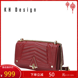 KH Design 明治 K1201 小香风链条单肩包