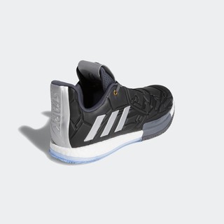 adidas 阿迪达斯 Harden Vol. 3 男士篮球鞋 EG6575 黑色/银金属/灰色 42