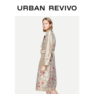 URBAN REVIVO WG04S1DE2000 女士中长大衣